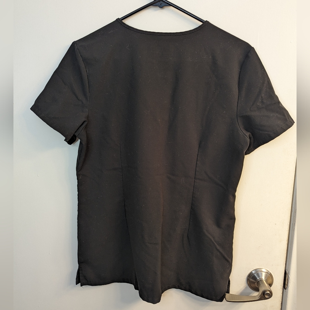 Figs Black Technical Scrub Top - Picture 2 of 7